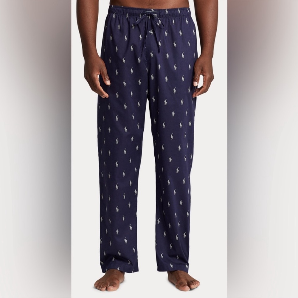 Polo Ralph Lauren Allover Pony Pajama Pant Navy